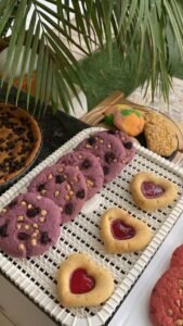 Student baking work