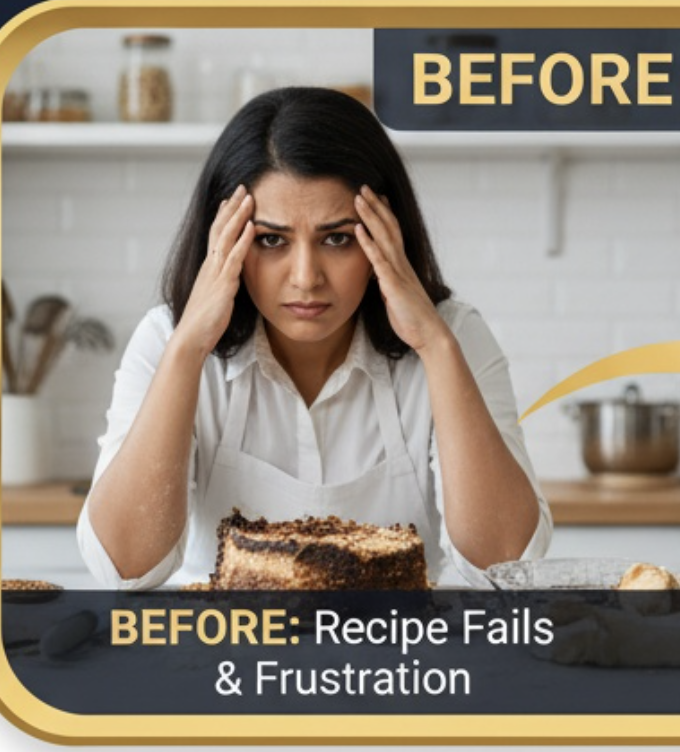 Before - low confidence, small kitchen