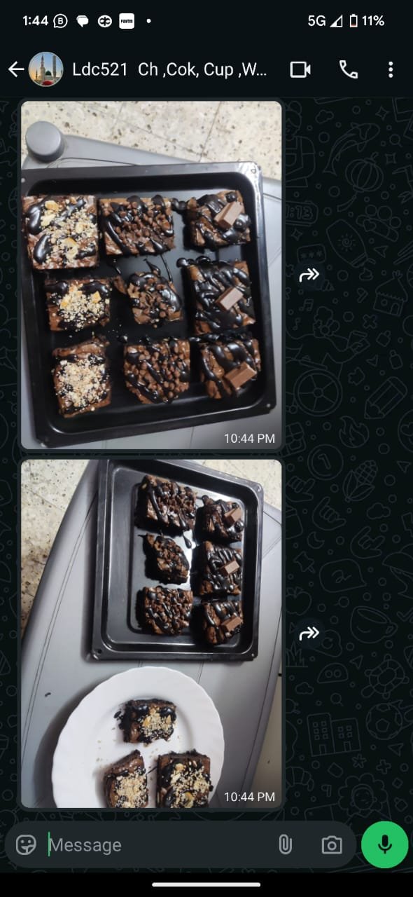 Student brownies