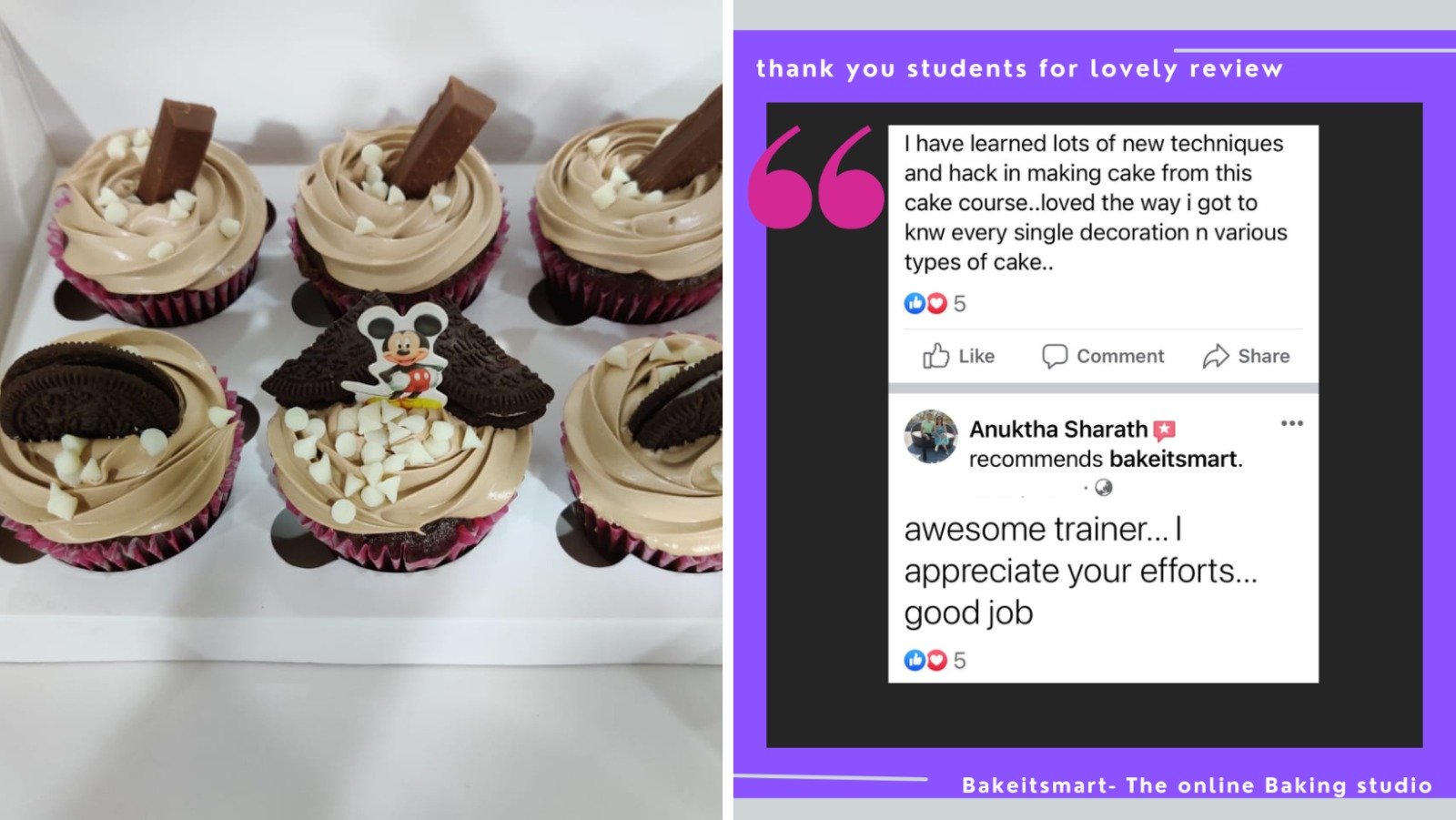 Student cupcake