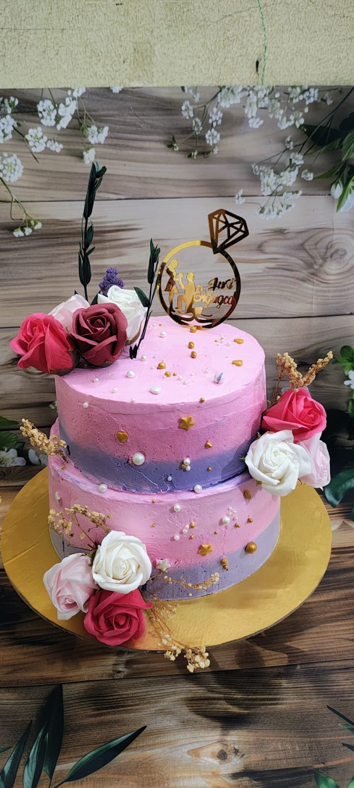 Student two tier cake