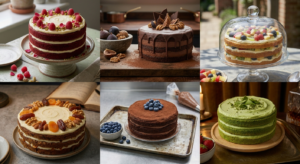 Healthy sugar-free and gluten-free cakes